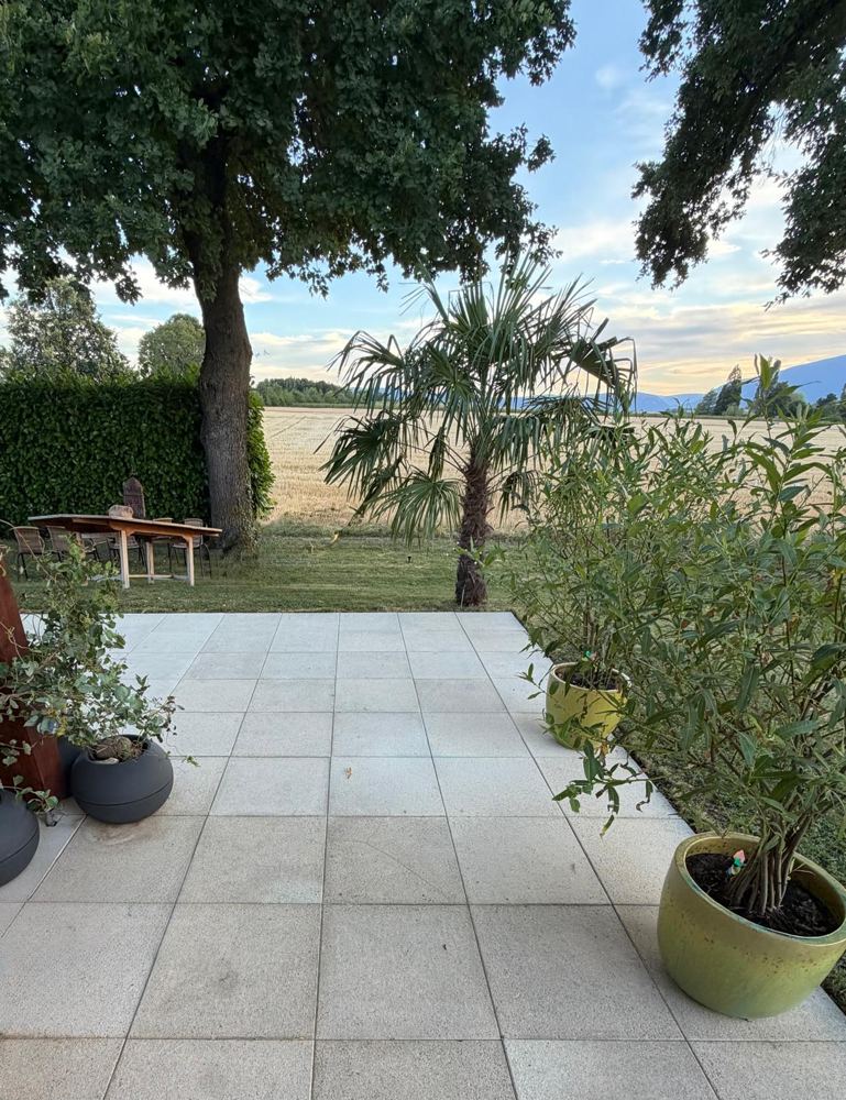 Terrasse nettoyée